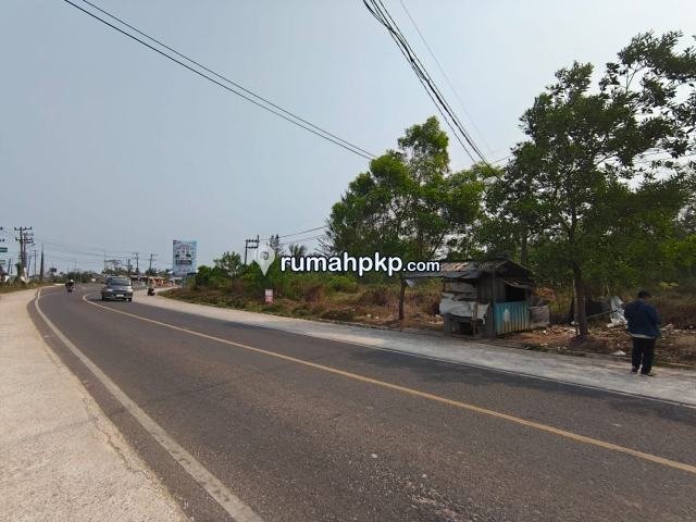 Tanah Pinggir Jalan Raya Depan Tugu Ketam, Selindung — ±73 m Depan — foto 2